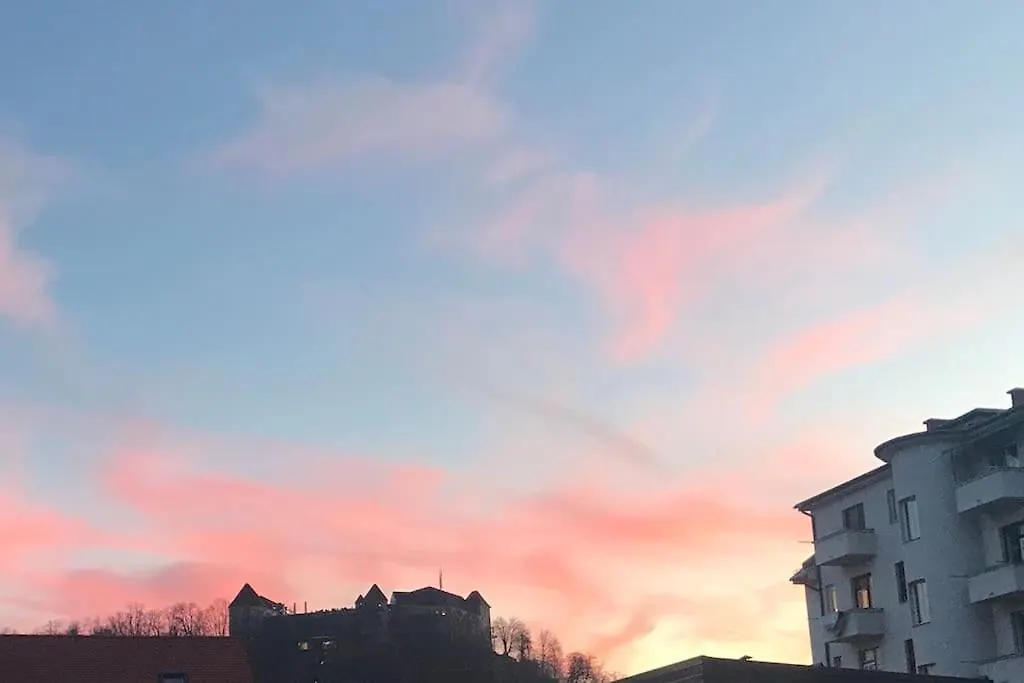 Sunny Home With Cute Dragon In The Center+Parking Lublaň