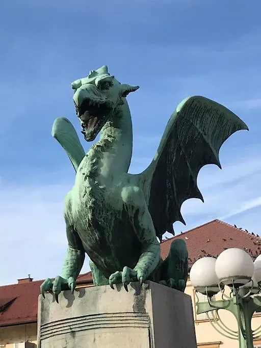 Apartmán Sunny Home With Cute Dragon In The Center+Parking Lublaň